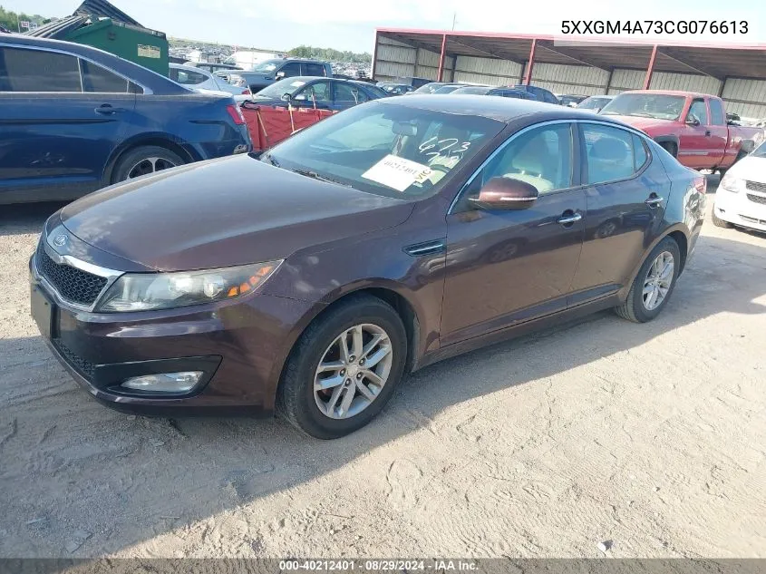 5XXGM4A73CG076613 2012 Kia Optima Lx