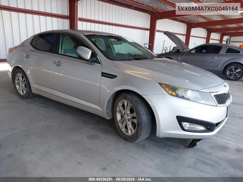 2012 Kia Optima Lx VIN: 5XXGM4A7XCG045164 Lot: 40236291