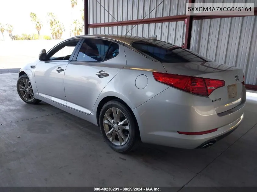 2012 Kia Optima Lx VIN: 5XXGM4A7XCG045164 Lot: 40236291