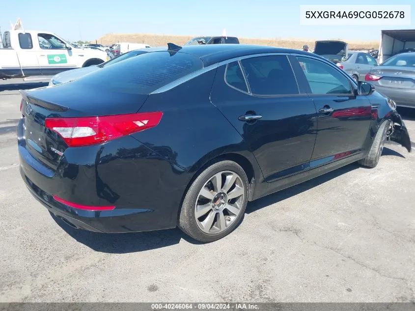 2012 Kia Optima Sx VIN: 5XXGR4A69CG052678 Lot: 40246064