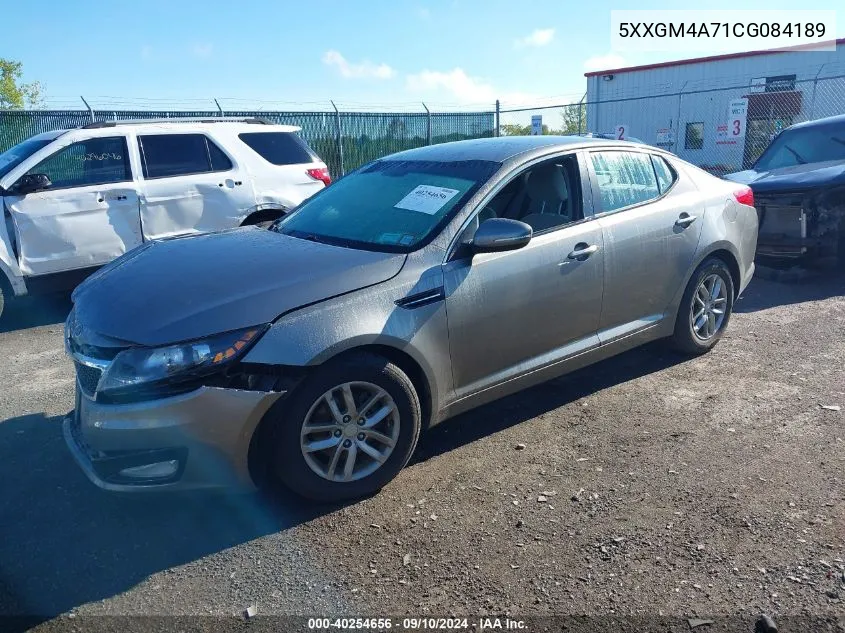 5XXGM4A71CG084189 2012 Kia Optima Lx