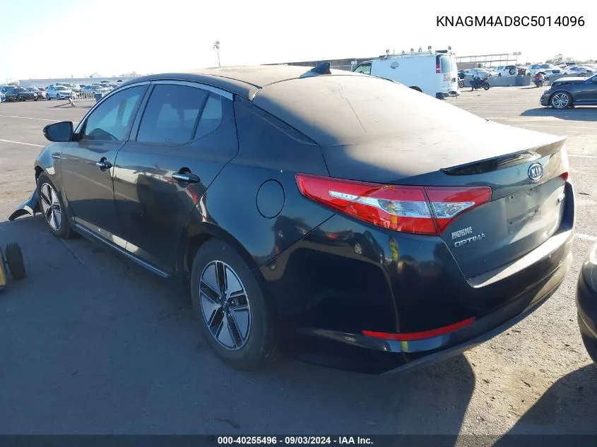 KNAGM4AD8C5014096 2012 Kia Optima Hybrid Ex