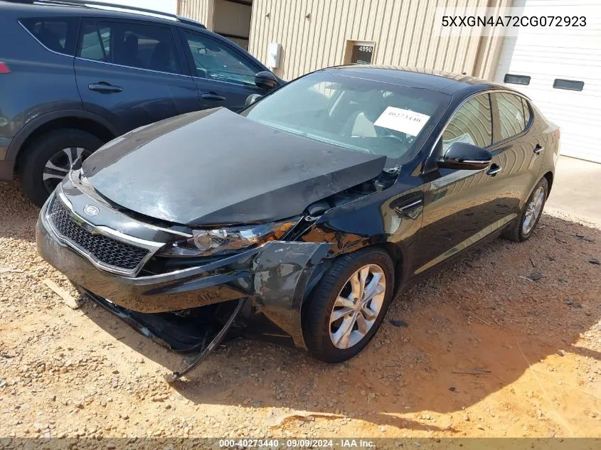 2012 Kia Optima Ex VIN: 5XXGN4A72CG072923 Lot: 40273440