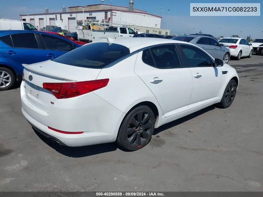 2012 Kia Optima Lx VIN: 5XXGM4A71CG082233 Lot: 40290559