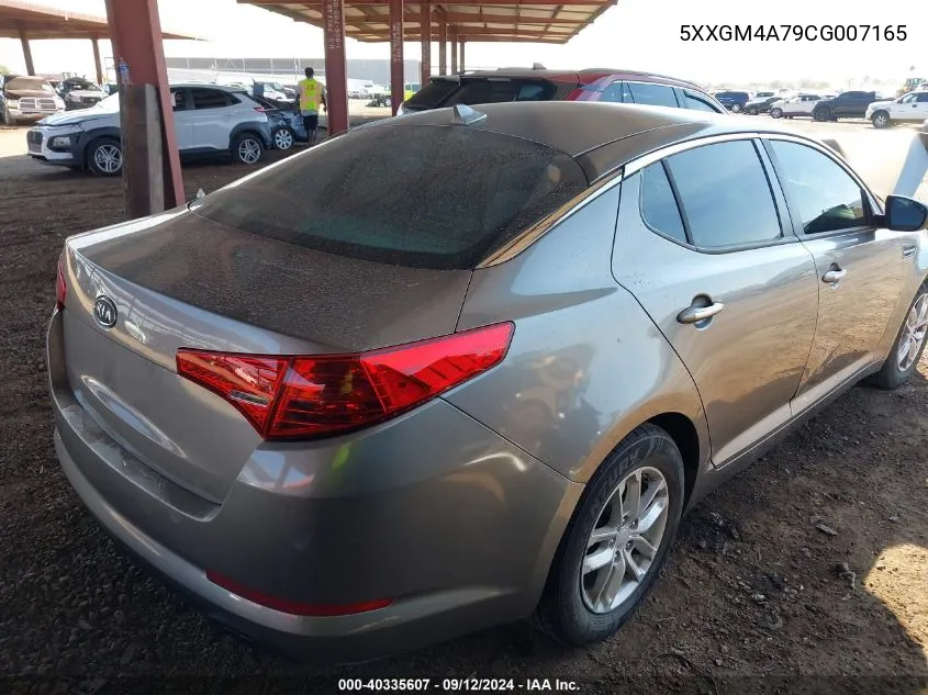 2012 Kia Optima Lx VIN: 5XXGM4A79CG007165 Lot: 40335607