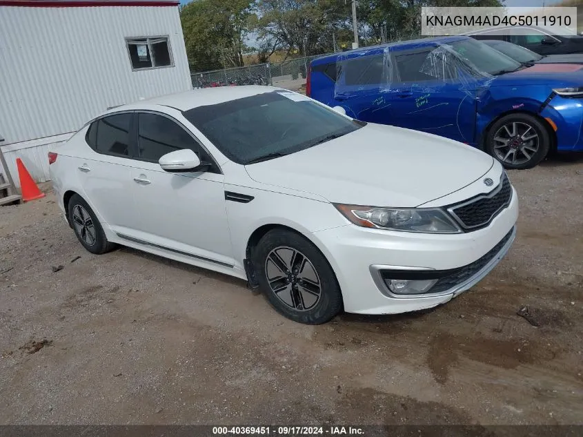 KNAGM4AD4C5011910 2012 Kia Optima Hybrid Ex