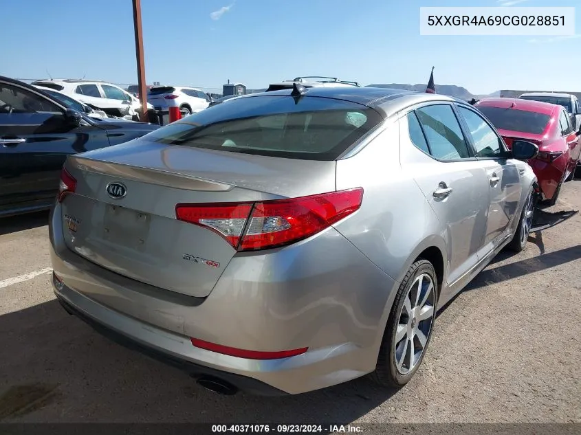 5XXGR4A69CG028851 2012 Kia Optima Sx