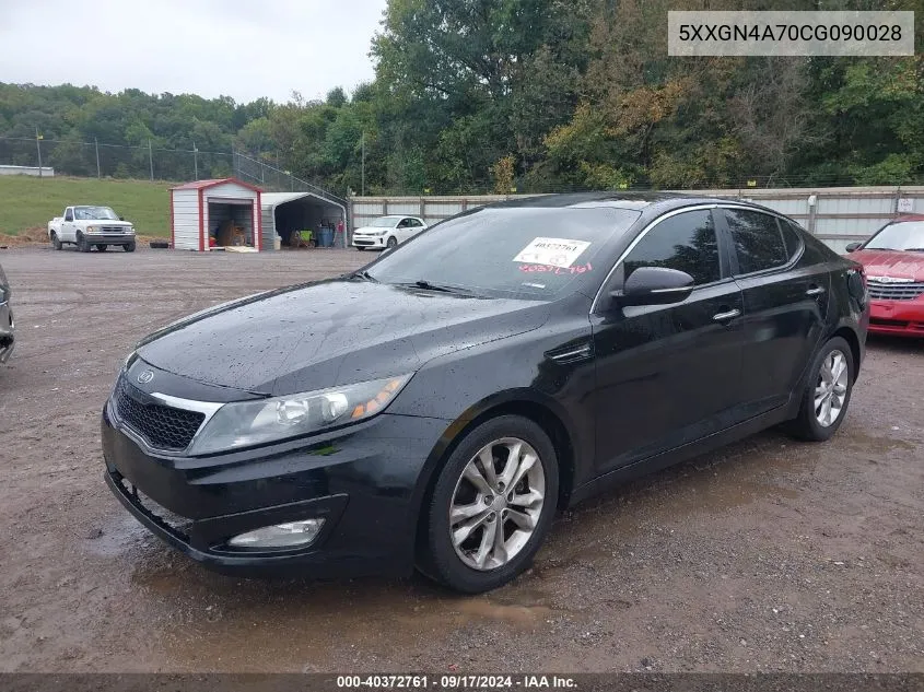 5XXGN4A70CG090028 2012 Kia Optima Ex