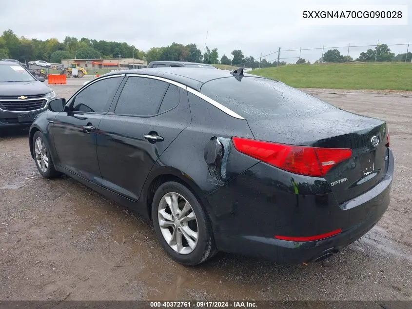 5XXGN4A70CG090028 2012 Kia Optima Ex