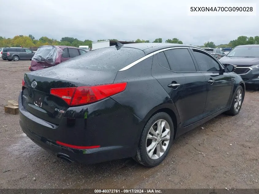 5XXGN4A70CG090028 2012 Kia Optima Ex