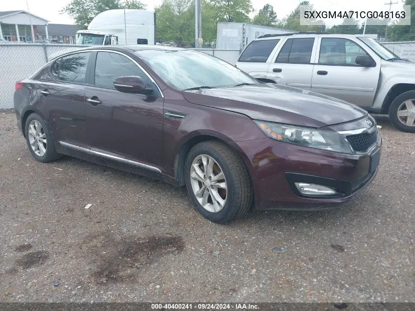 5XXGM4A71CG048163 2012 Kia Optima Lx