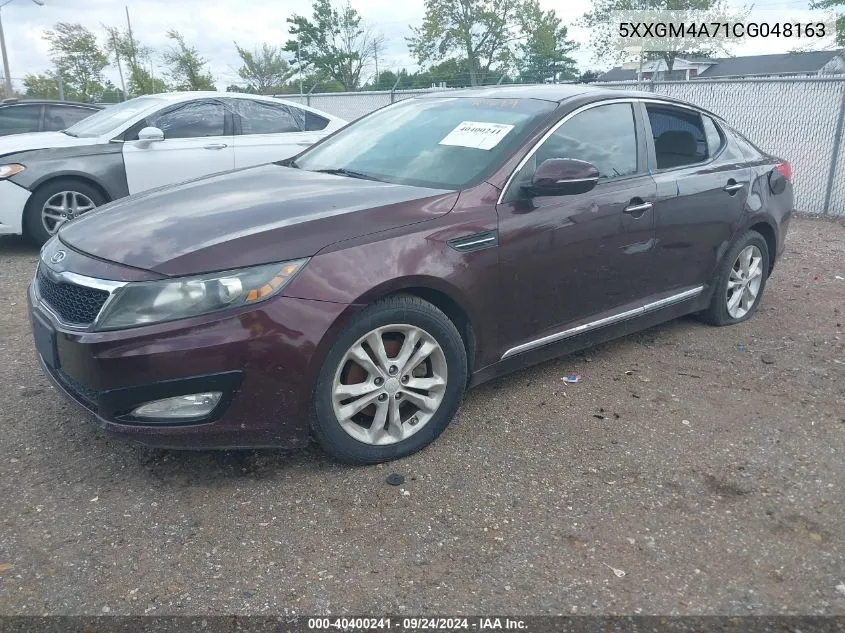 5XXGM4A71CG048163 2012 Kia Optima Lx