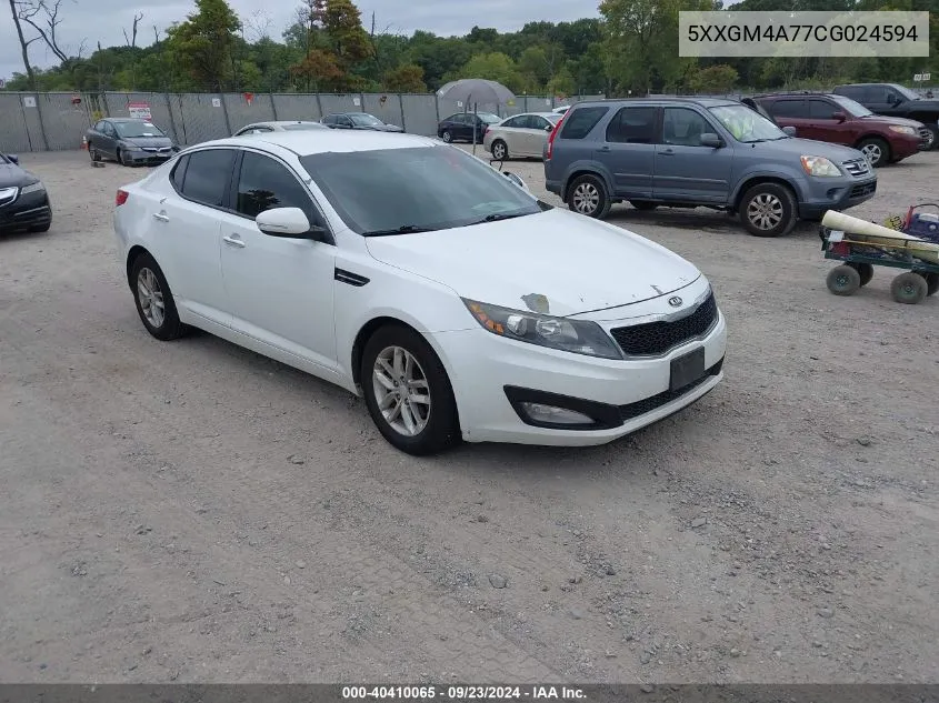 5XXGM4A77CG024594 2012 Kia Optima Lx