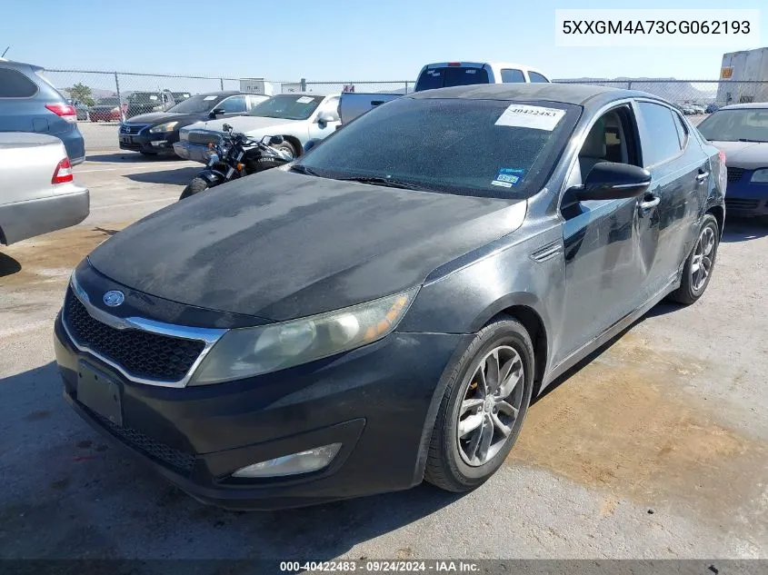 2012 Kia Optima Lx VIN: 5XXGM4A73CG062193 Lot: 40422483