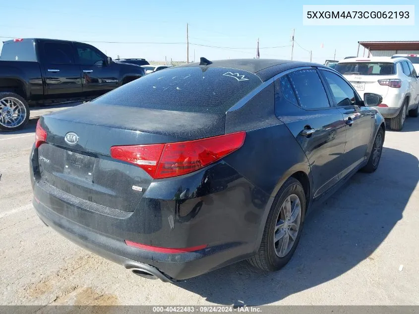 5XXGM4A73CG062193 2012 Kia Optima Lx