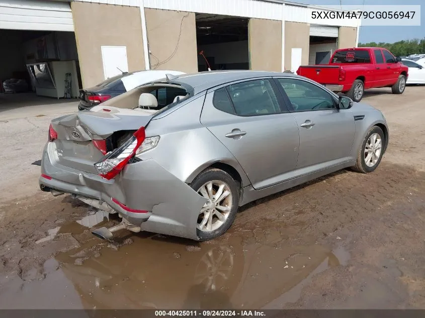 2012 Kia Optima Lx VIN: 5XXGM4A79CG056947 Lot: 40425011