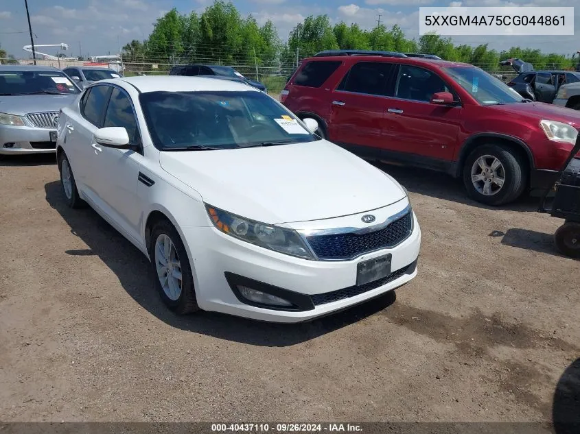 2012 Kia Optima Lx VIN: 5XXGM4A75CG044861 Lot: 40437110