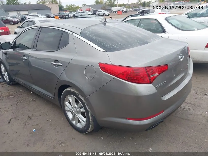 2012 Kia Optima Ex VIN: 5XXGN4A79CG085748 Lot: 40444145