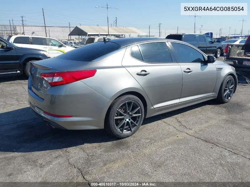 2012 Kia Optima Sx VIN: 5XXGR4A64CG085054 Lot: 40510317