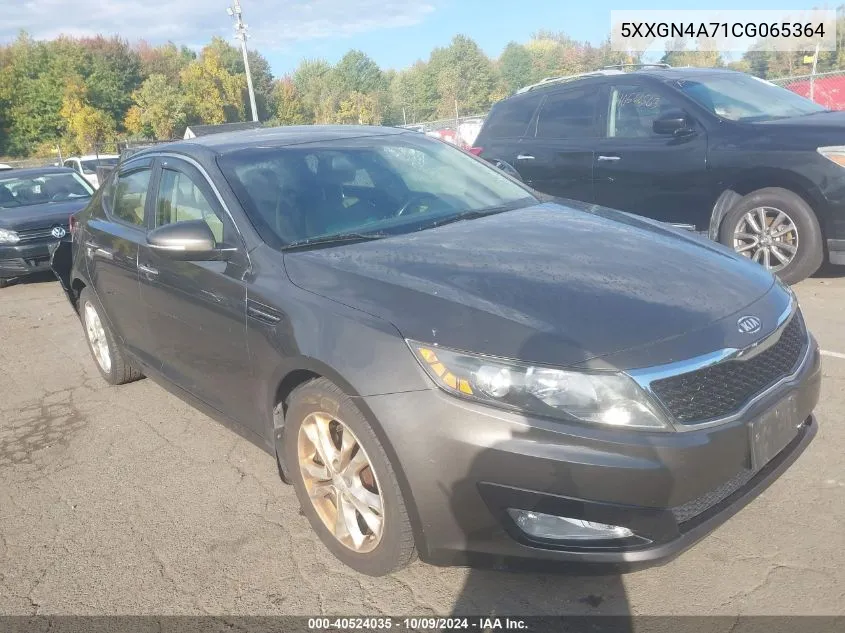 2012 Kia Optima Ex VIN: 5XXGN4A71CG065364 Lot: 40524035