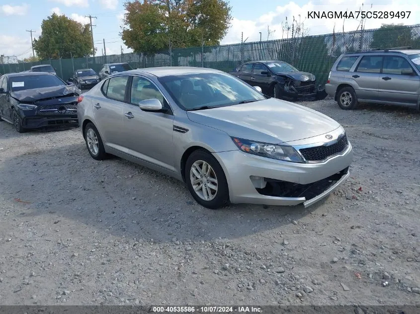 2012 Kia Optima Lx VIN: KNAGM4A75C5289497 Lot: 40535586