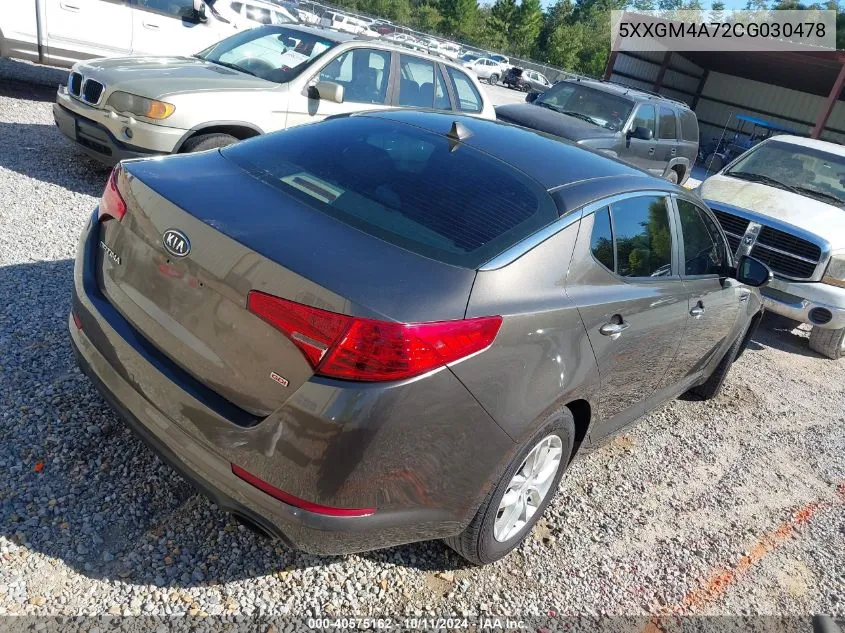 5XXGM4A72CG030478 2012 Kia Optima Lx