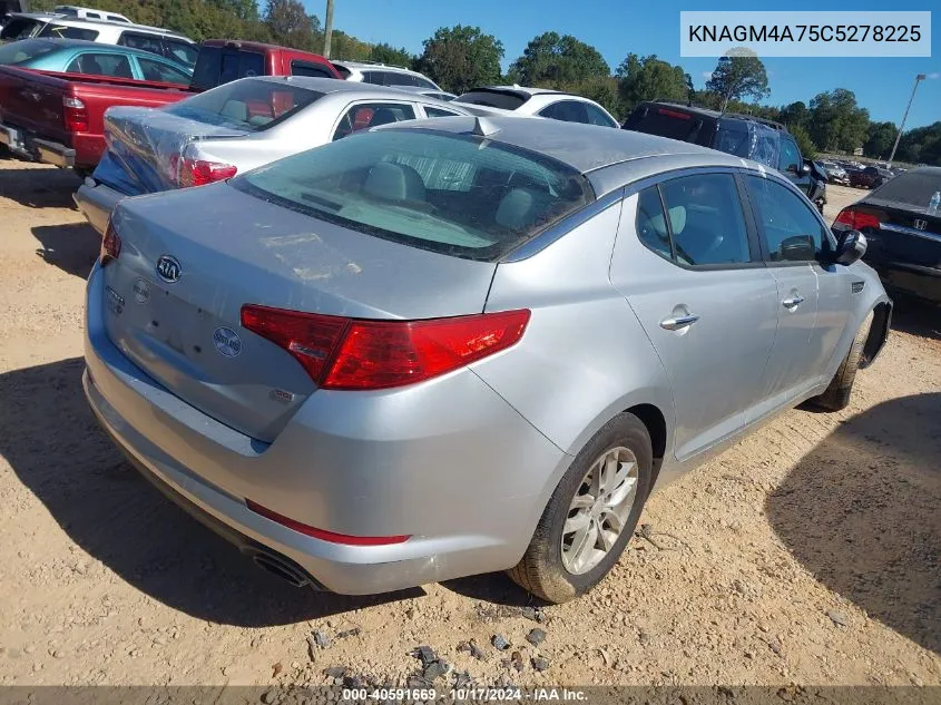 KNAGM4A75C5278225 2012 Kia Optima Lx