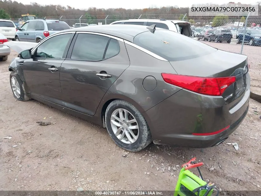 2012 Kia Optima Lx VIN: 5XXGM4A79CG073456 Lot: 40790747