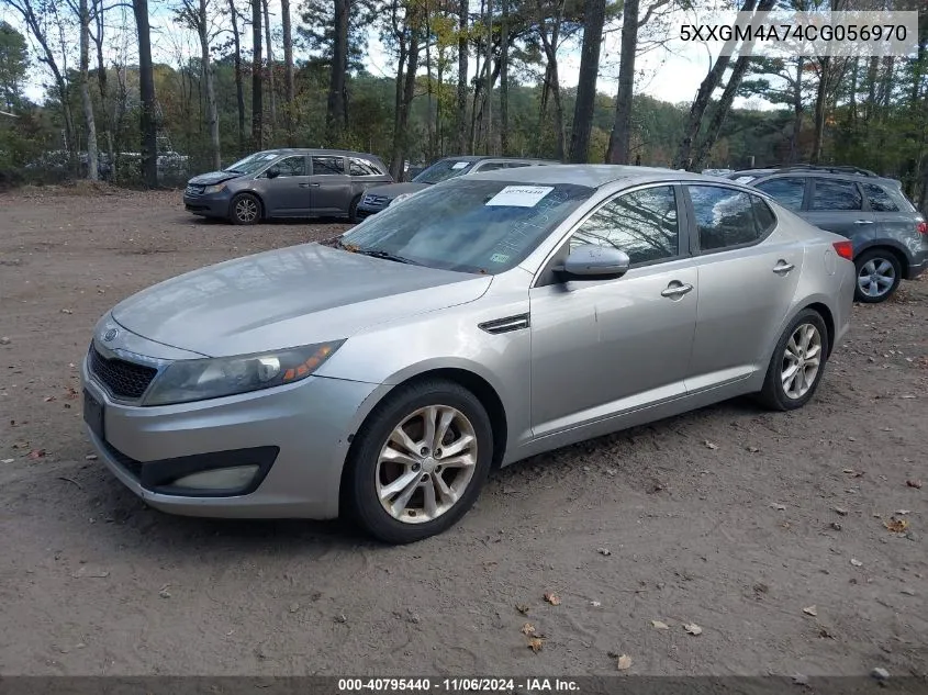 2012 Kia Optima Lx VIN: 5XXGM4A74CG056970 Lot: 40795440