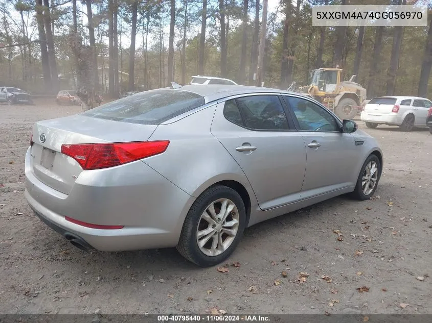 2012 Kia Optima Lx VIN: 5XXGM4A74CG056970 Lot: 40795440