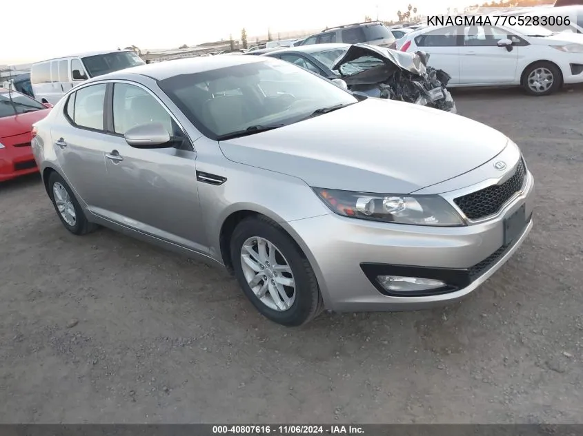 2012 Kia Optima Lx VIN: KNAGM4A77C5283006 Lot: 40807616