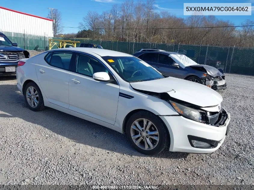 2012 Kia Optima Lx VIN: 5XXGM4A79CG064062 Lot: 40810683