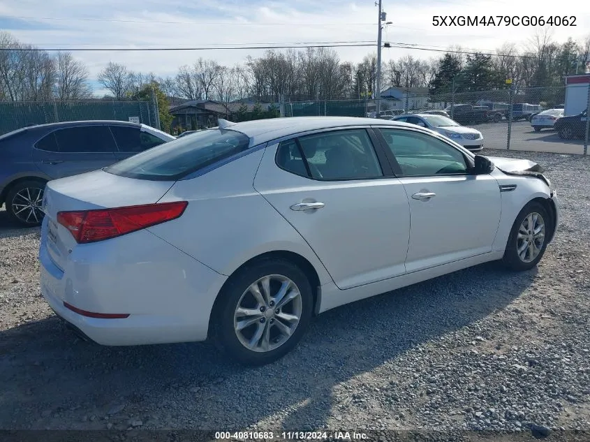 2012 Kia Optima Lx VIN: 5XXGM4A79CG064062 Lot: 40810683