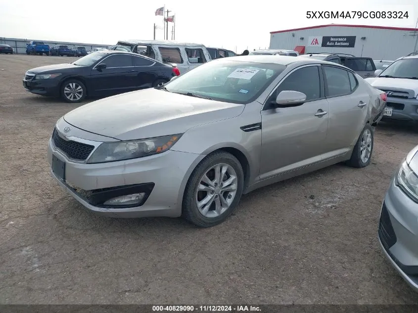 2012 Kia Optima Lx VIN: 5XXGM4A79CG083324 Lot: 40829090