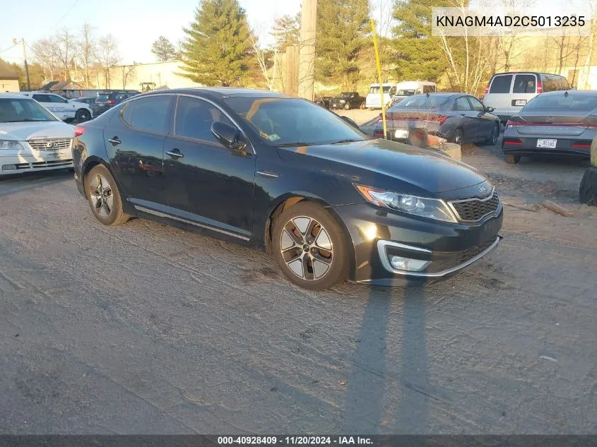 2012 Kia Optima Hybrid Ex VIN: KNAGM4AD2C5013235 Lot: 40928409