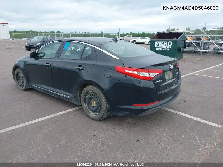 KNAGM4AD4D5046030 2013 Kia Optima Hybrid