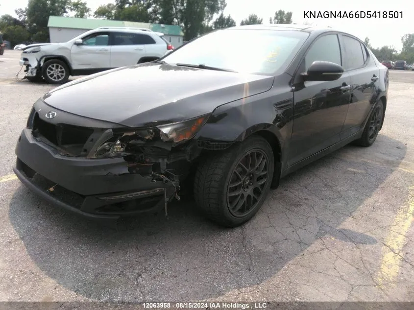 KNAGN4A66D5418501 2013 Kia Optima