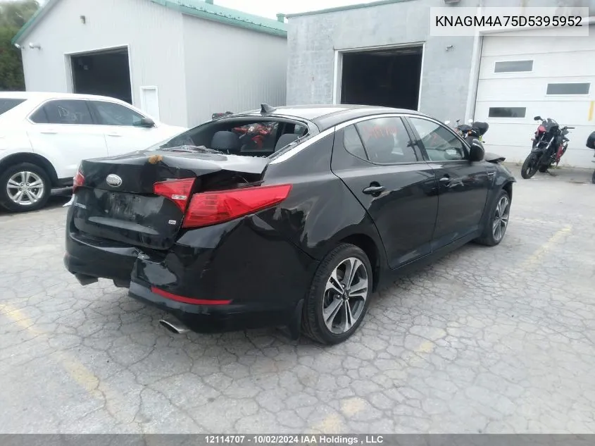 KNAGM4A75D5395952 2013 Kia Optima Lx