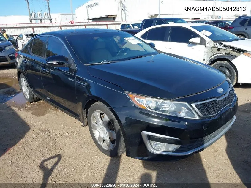 2013 Kia Optima Hybrid Ex VIN: KNAGM4AD5D5042813 Lot: 38628656