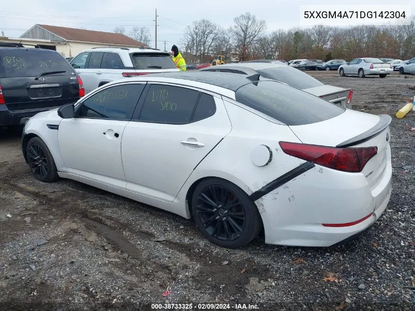 2013 Kia Optima Lx VIN: 5XXGM4A71DG142304 Lot: 38733325