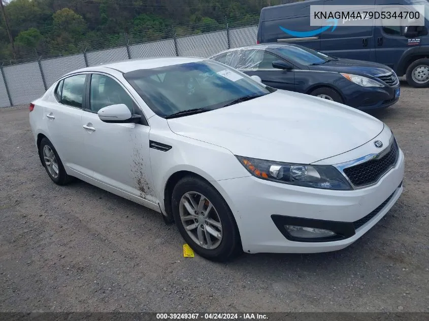 2013 Kia Optima Lx VIN: KNAGM4A79D5344700 Lot: 39249367