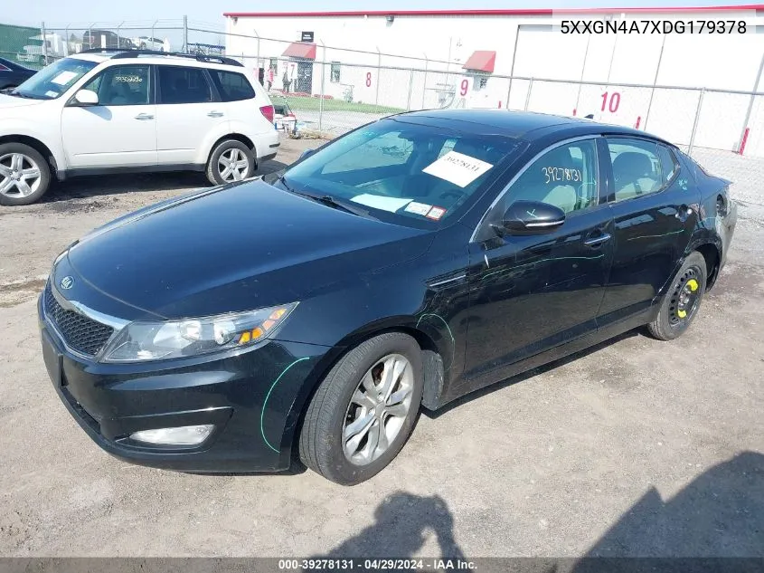 2013 Kia Optima Ex VIN: 5XXGN4A7XDG179378 Lot: 39278131