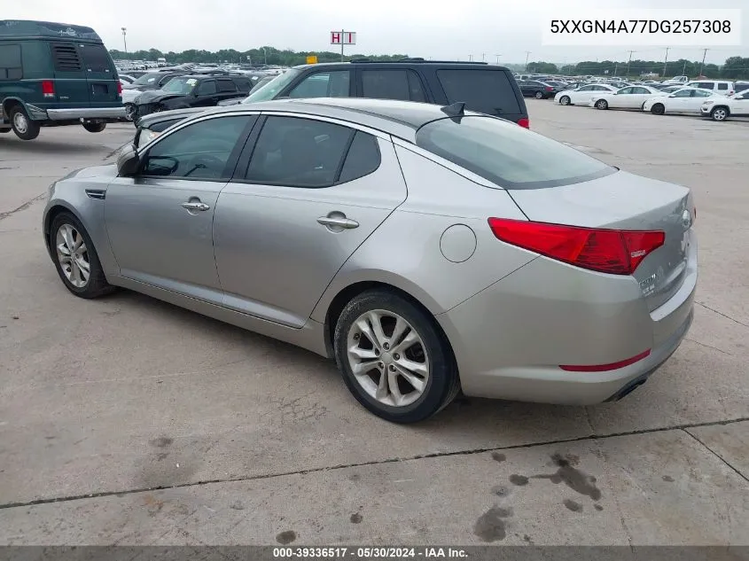 2013 Kia Optima Ex VIN: 5XXGN4A77DG257308 Lot: 39336517