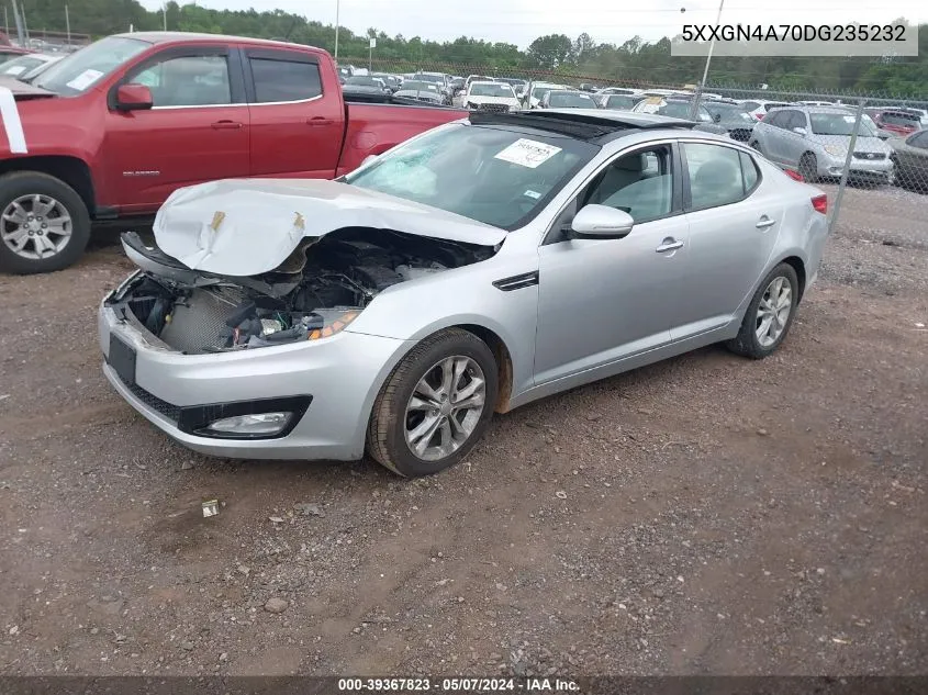 2013 Kia Optima Ex VIN: 5XXGN4A70DG235232 Lot: 39367823