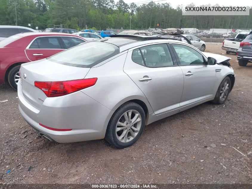 2013 Kia Optima Ex VIN: 5XXGN4A70DG235232 Lot: 39367823