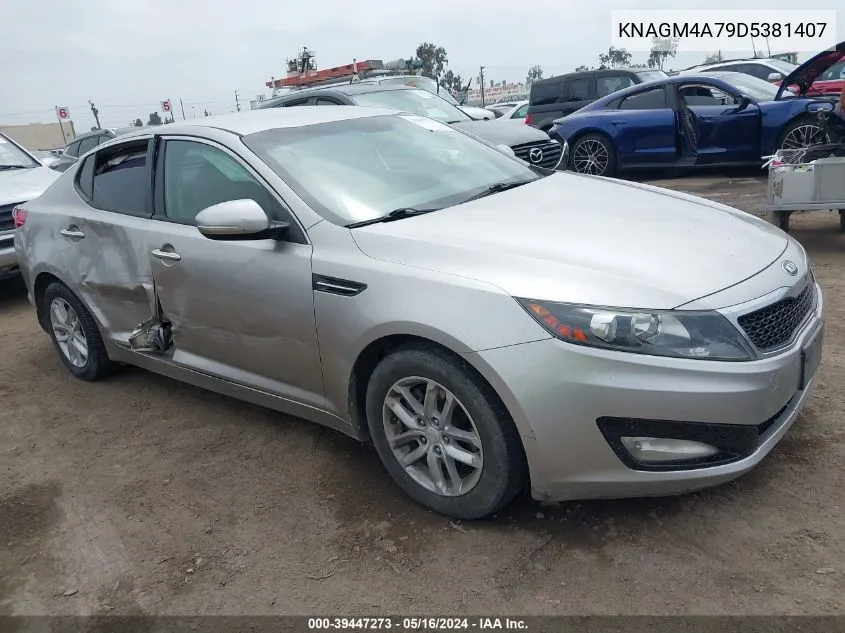 KNAGM4A79D5381407 2013 Kia Optima Lx