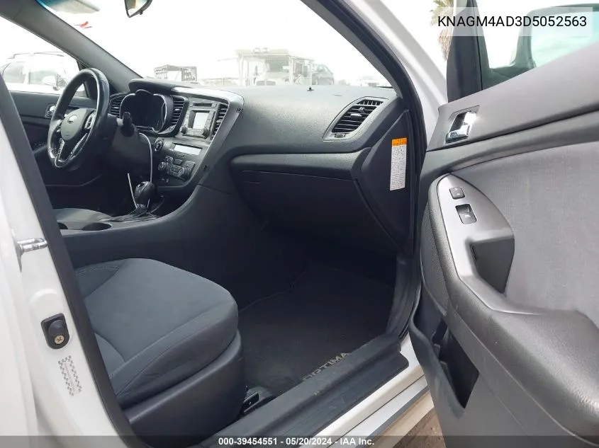 KNAGM4AD3D5052563 2013 Kia Optima Hybrid Lx