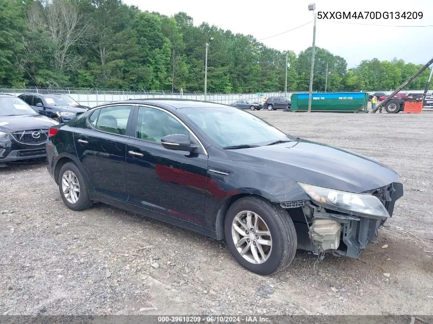 2013 Kia Optima Lx VIN: 5XXGM4A70DG134209 Lot: 39618209