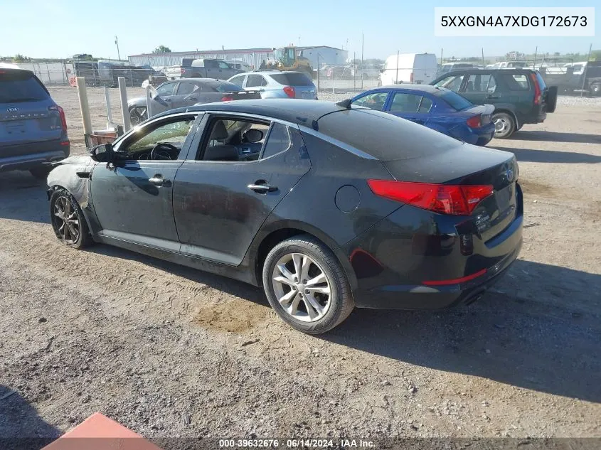 5XXGN4A7XDG172673 2013 Kia Optima Ex