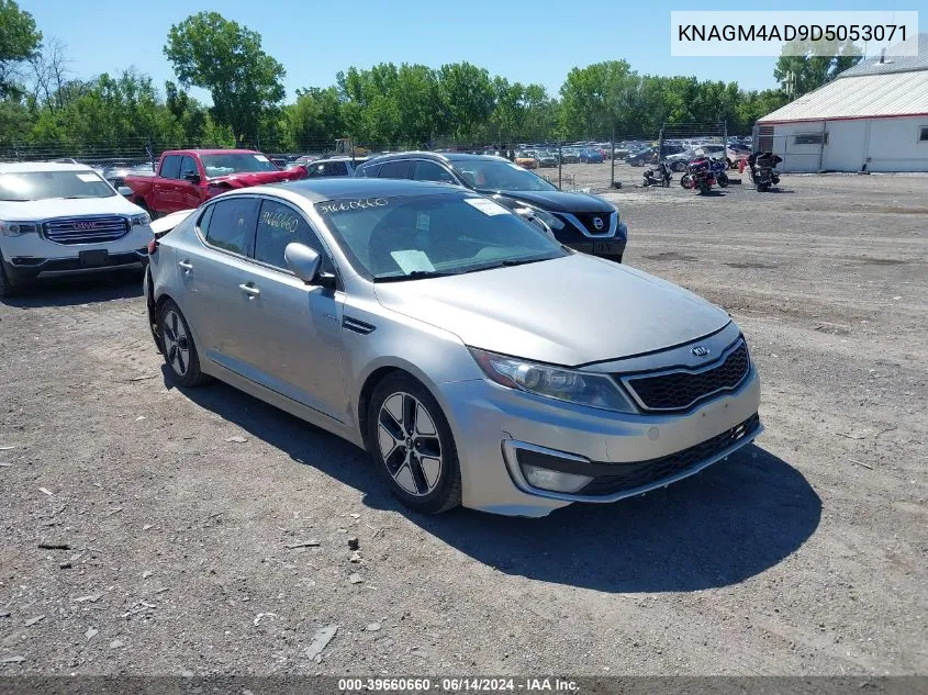 KNAGM4AD9D5053071 2013 Kia Optima Hybrid Ex